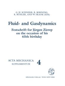 Fluid- and Gasdynamics : Festschrift for Jurgen Zierep on the Occasion of his 65th Birthday