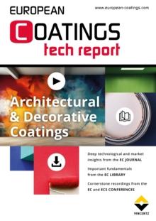 Ec tech report architectural and decorative coatings : Water-based and sustainable