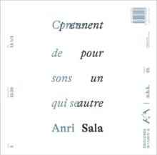 Anri Sala : Contes de sons qui se prennent pour un autre - n.b.k. Record #3