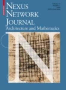 Nexus Network Journal 10,1 : Architecture and Mathematics