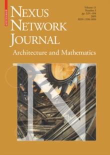 Nexus Network Journal 11,3 : Architecture and Mathematics