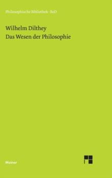 Das Wesen Der Philosophie