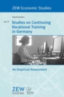 Studies on Continuing Vocational Training in Germany : An Empirical Assessment