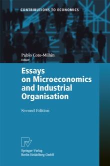 Essays on Microeconomics and Industrial Organisation