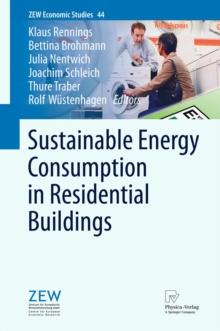 Sustainable Energy Consumption in Residential Buildings