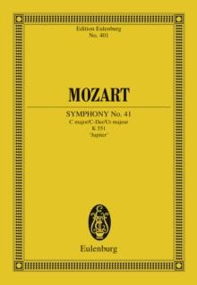 Symphony No. 41 C major : K. 551, "Jupiter"