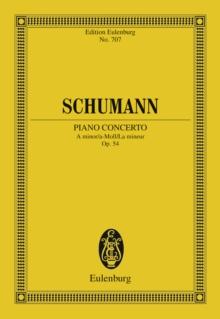 Piano Concerto A minor : Op. 54