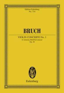 Violin Concerto No. 1 G minor : Op. 26