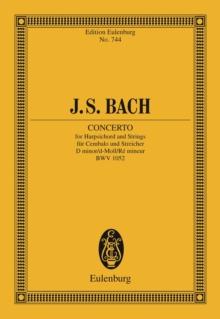 Concerto D minor : for Harpsichord and Strings, BWV 1052