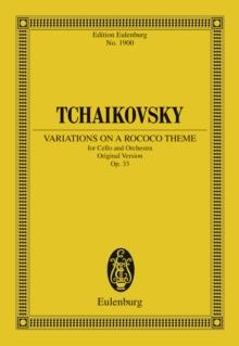 Variations on a Rococo Theme : Op. 33, Original Version