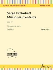 Musiques d'enfants : op. 65. piano.