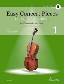 Easy Concert Pieces : Vol. 1. cello and piano.