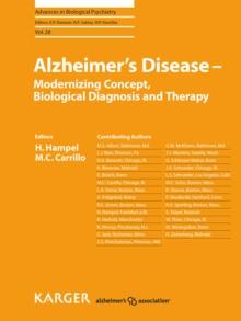 Alzheimer's Disease - Modernizing Concept, Biological Diagnosis and Therapy