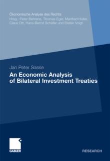 An Economic Analysis of Bilateral Investment Treaties