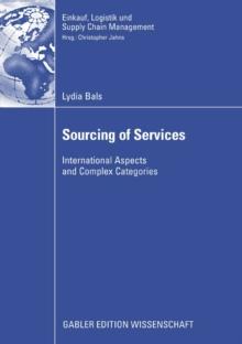 Sourcing of Services : International Aspects and Complex Categories