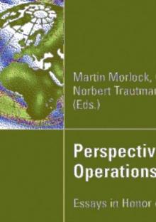 Perspectives on Operations Research : Essays in Honor of Klaus Neumann