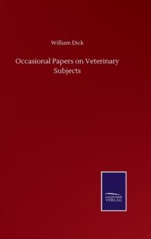 Occasional Papers on Veterinary Subjects