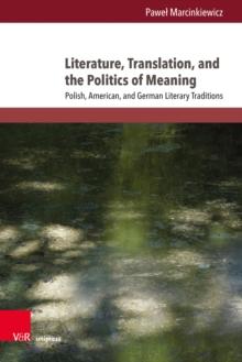 Literature, Translation, and the Politics of Meaning : Polish, American, and German Literary Traditions