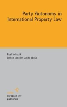 Party Autonomy in International Property Law