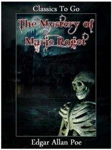 The Mystery of Marie Roget