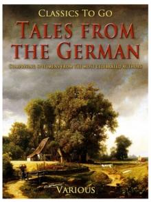 Tales from the German  Comprising specimens from the most celebrated authors