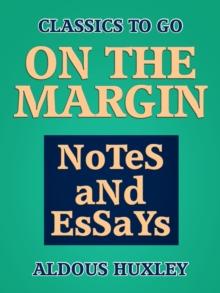 On the Margin: Notes and Essays