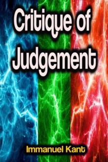 Critique of Judgement