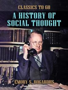 A History of Social Thought