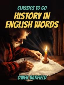 History in English Words