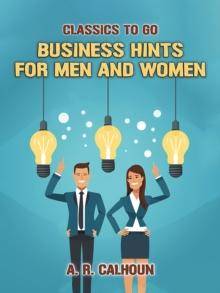 Business Hints for Men and Women