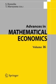 Advances in Mathematical Economics Volume 16