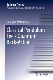 Classical Pendulum Feels Quantum Back-Action