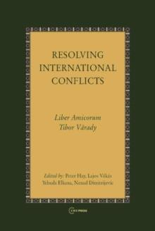 Resolving International Conflicts