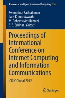 Proceedings of International Conference on Internet Computing and Information Communications : ICICIC Global 2012