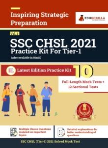 SSC CHSL Tier-1 2021 Vol. 1 10 Full-length Mock Tests + 12 Sectional Tests