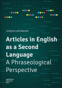 Articles in English as a Second Language : A Phraseological Perspective