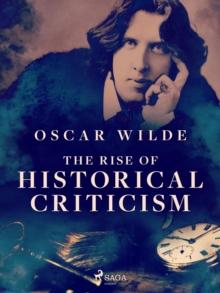 The Rise of Historical Criticism