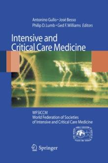 Intensive and Critical Care Medicine : WFSICCM World Federation of Societies of Intensive and Critical Care Medicine