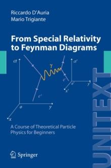 From Special Relativity to Feynman Diagrams : A Course of Theoretical Particle Physics for Beginners