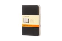 Moleskine Ruled Cahier - Black Cover (3 Set)