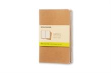 Moleskine Plain Cahier - Kraft Cover (3 Set)