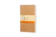 Moleskine Ruled Cahier L - Kraft Cover (3 Set)