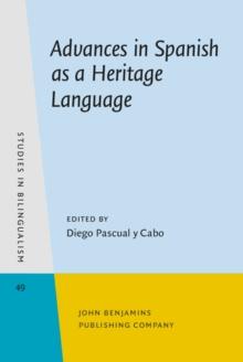 Advances in Spanish as a Heritage Language