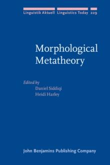 Morphological Metatheory