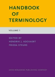 Handbook of Terminology : Volume 1