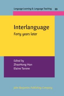 Interlanguage : Forty years later