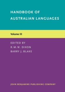 Handbook of Australian Languages : Volume 3