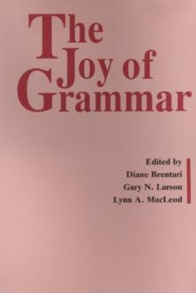 The Joy of Grammar : A festschrift in honor of James D. McCawley