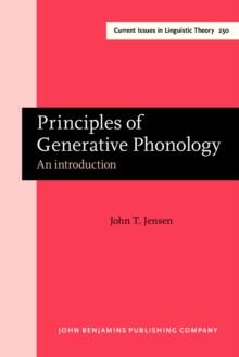 Principles of Generative Phonology : An introduction