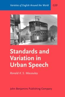 Standards and Variation in Urban Speech : Examples from Lowland Scots